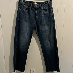 NWOT Levis Loose Fit Bootcut Darker Wash Mens Size 34x32